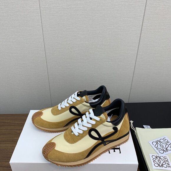 Loewe Flow Runner Sneakers | Camel & Black Logo | Brand New - Picture 4 of 9